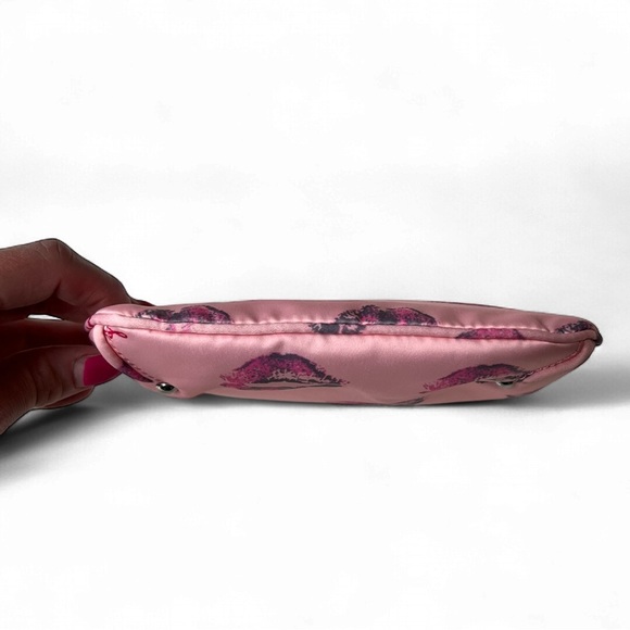 Juicy Couture Pink Lip Print Cosmetic Bag - Picture 5 of 5
